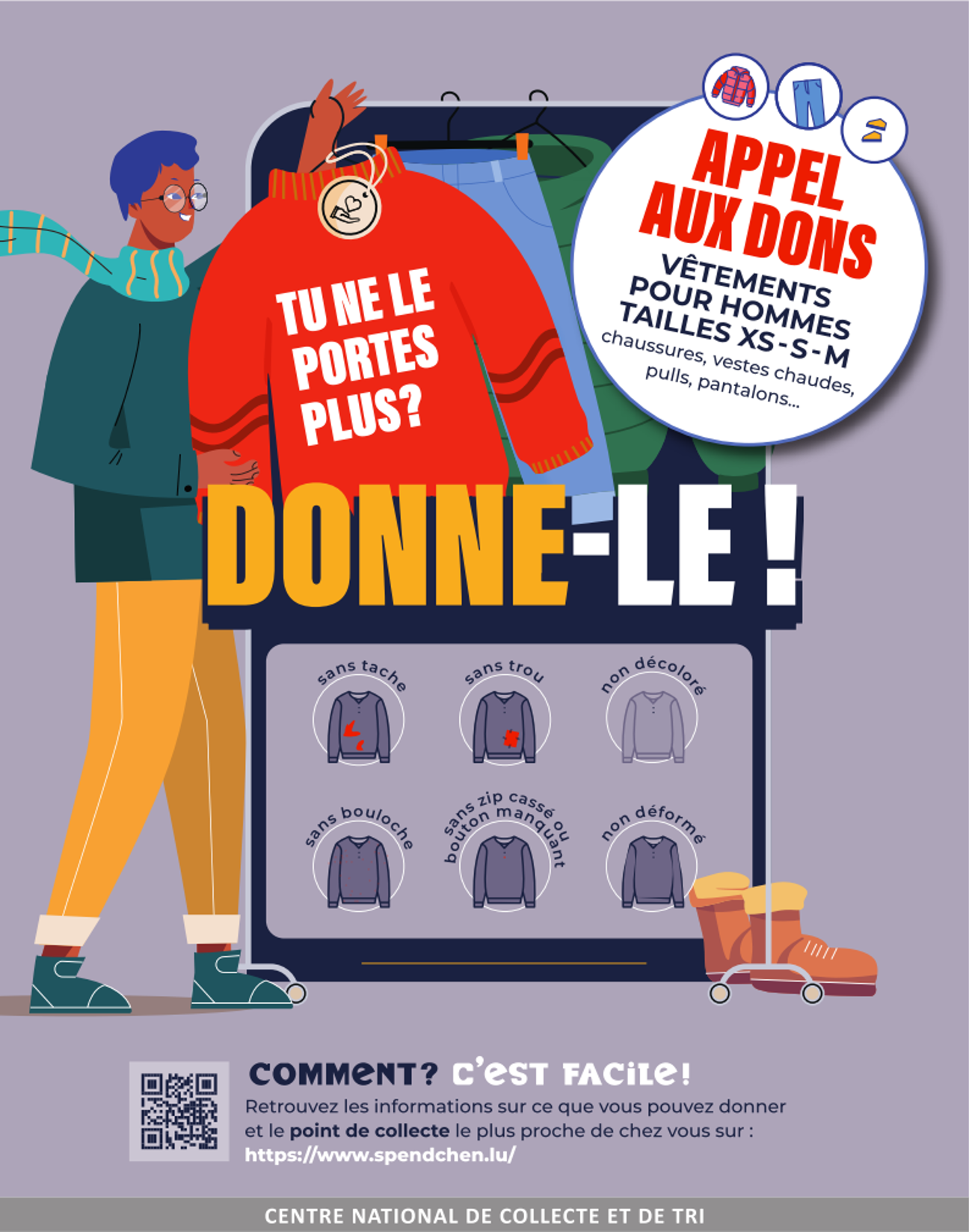 Appel aux dons!